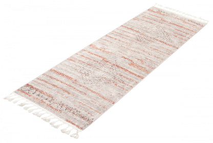 Tapis Vera aztèque ivoire/cuivre – 2'7 x 8'4| Carpette Vera Aztèque ivoirecuivre - 2 pi 7 po x 8 pi 4 po|D86FCBYG