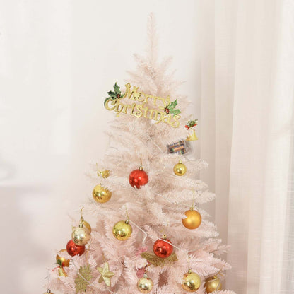 Homcom 5ft Arbre De Noël Artificiel Avec 450 Pointes|Homcom Arbre De Noël Artificiel De 5 Pieds Avec 450 Pointes