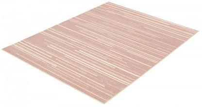 Tapis Faith Rose-Crème - 7'10 x 10'2|Carpette Faith rose-crème - 7 pi 10 pox 10 pi 2 po| D2838BR4