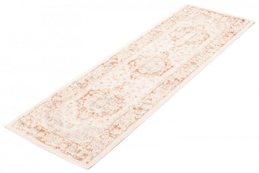 Bijara Copper Runner Area Rug - 2'8 X 8'2 | Tapis de couloir Bijara en cuivre - 2 pi 8 po x 8 pi 2 po
