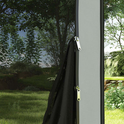 Outsunny Tente Écran Pop Up, Abri de Camping Portable Upf50+ Avec Sac de Transport