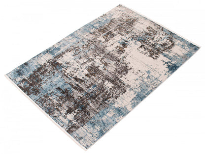Tapis Emmylou bleu 6'7 x 9'6 | D86F5V0G