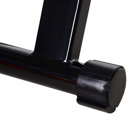 Soozier Velo Interieur Pliable, Support de Vélo Stationnaire pour Exercice, 26-28 &amp; 700c Wh|Soozier Velo Interieur Pliable Magnetique Entraineur D'exercice Convertisseur Velo Support D'entrain