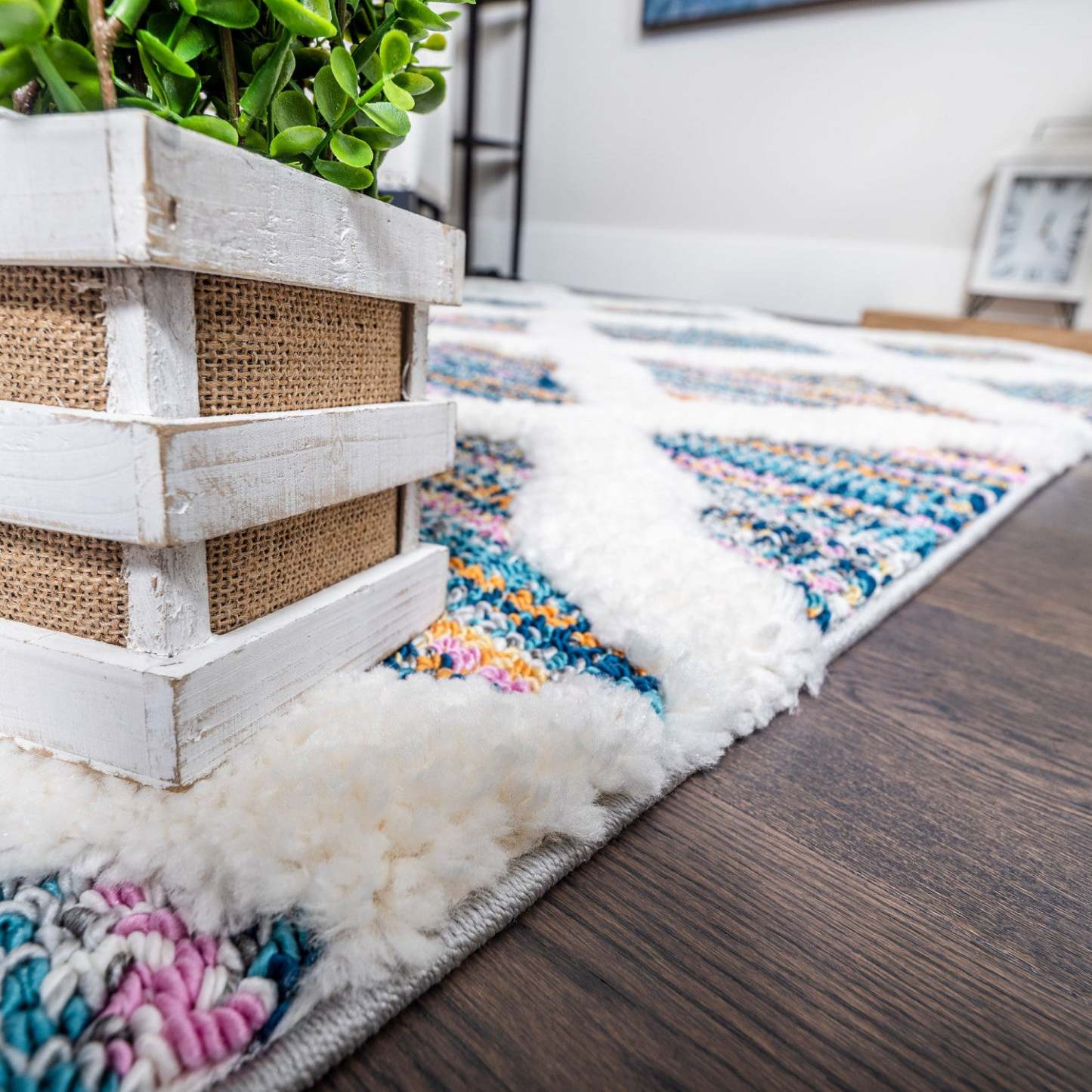 Tapis Lola Multi Treillis 3x5|Tapis Lola multicolore 3 x 5|D80GOAA6