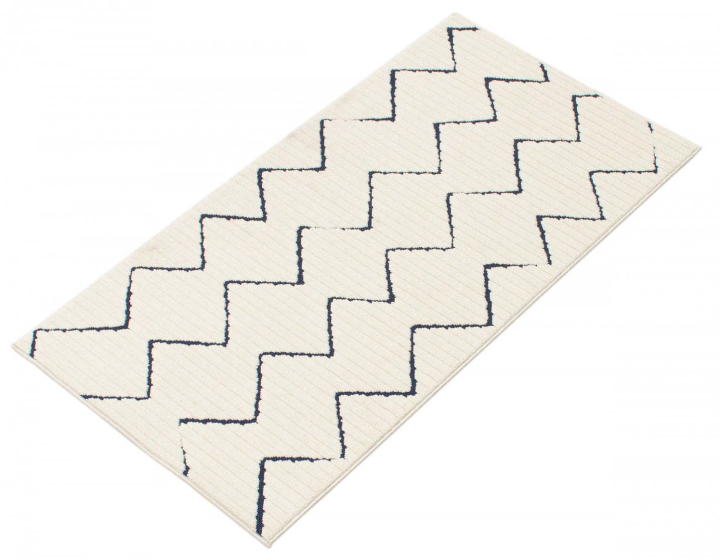 Tapis Kimi Bleu-Ivoire 2'8 x 4'11|Carpette Kimi bleueivoire 2 pi 8 po x 4 pi 11 po|D86FDJ64