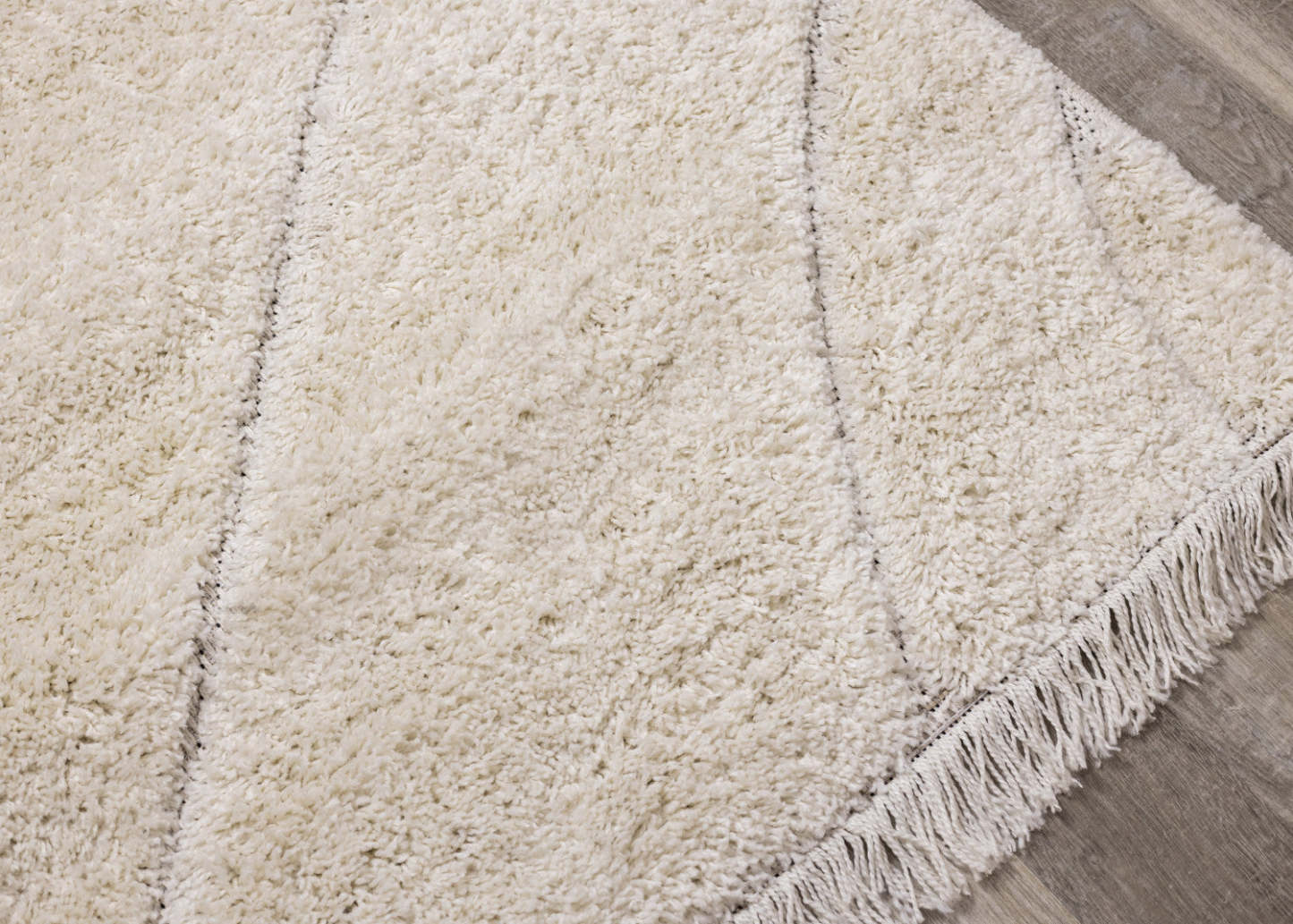 Napa Curves Shag Area Rug - 7'10 x 10'10|Carpette à poil long Napa à motifs de courbes - 7 pi 10 po x 10 pi 10 po