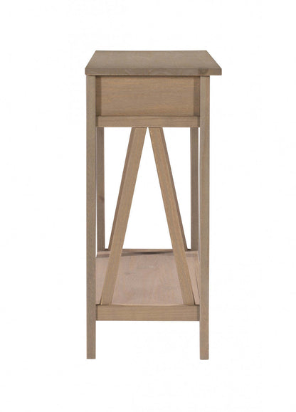 Table de canapé console Titien - Bois flotté|Console Titien - bois de grève