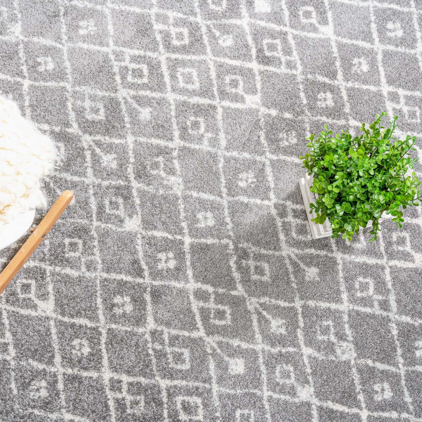 Roma Looms Gris 5x8 Tapis d'Area | Carpette Roma Looms grise 5 x 8 | D80GCV8S