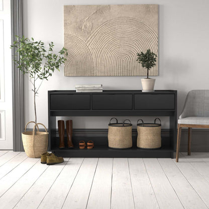 Console de buffet Prepac Simply Modern - Noire