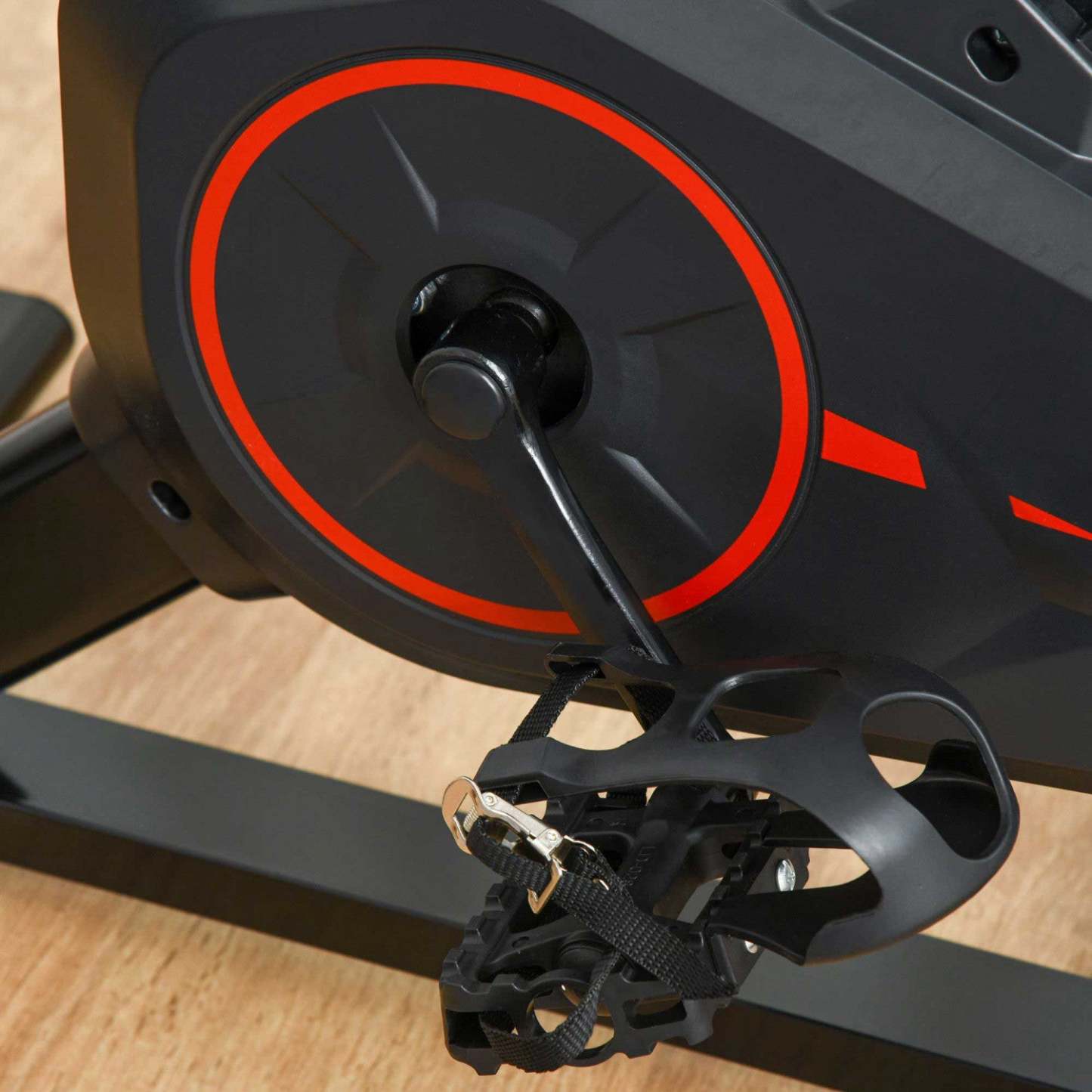 Soozier Velo D'exercice Vertical Velo D'intérieur Cardio Workout Cyclisme Machine Equipement De Fitn