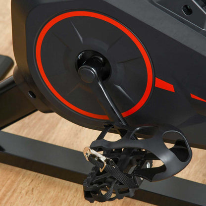 Soozier Velo D'exercice Vertical Velo D'intérieur Cardio Workout Cyclisme Machine Equipement De Fitn