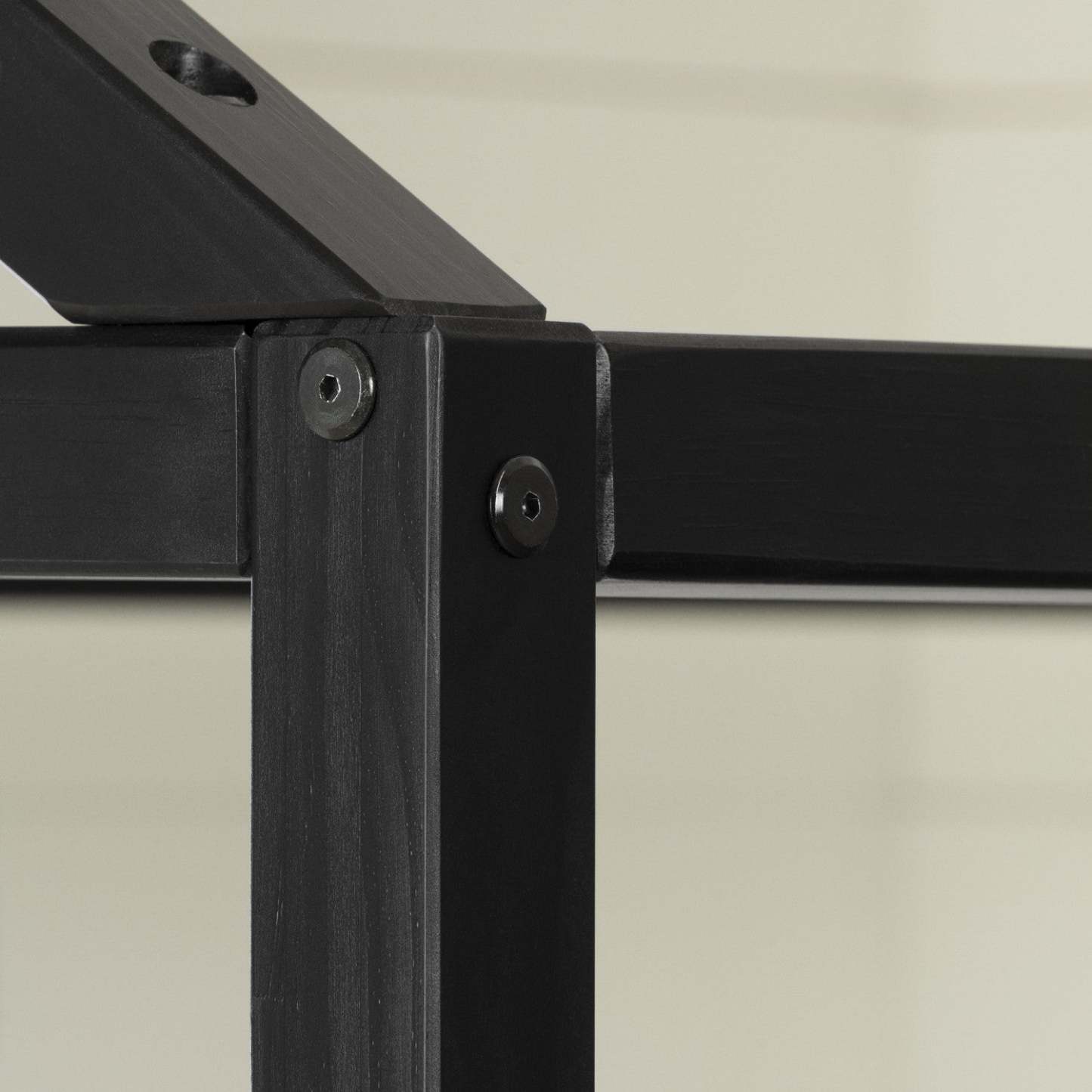 Lit maison simple Sweedi - Noir mat | Sweedi Maison de Lit Simple - Noir mat | D83GELJN