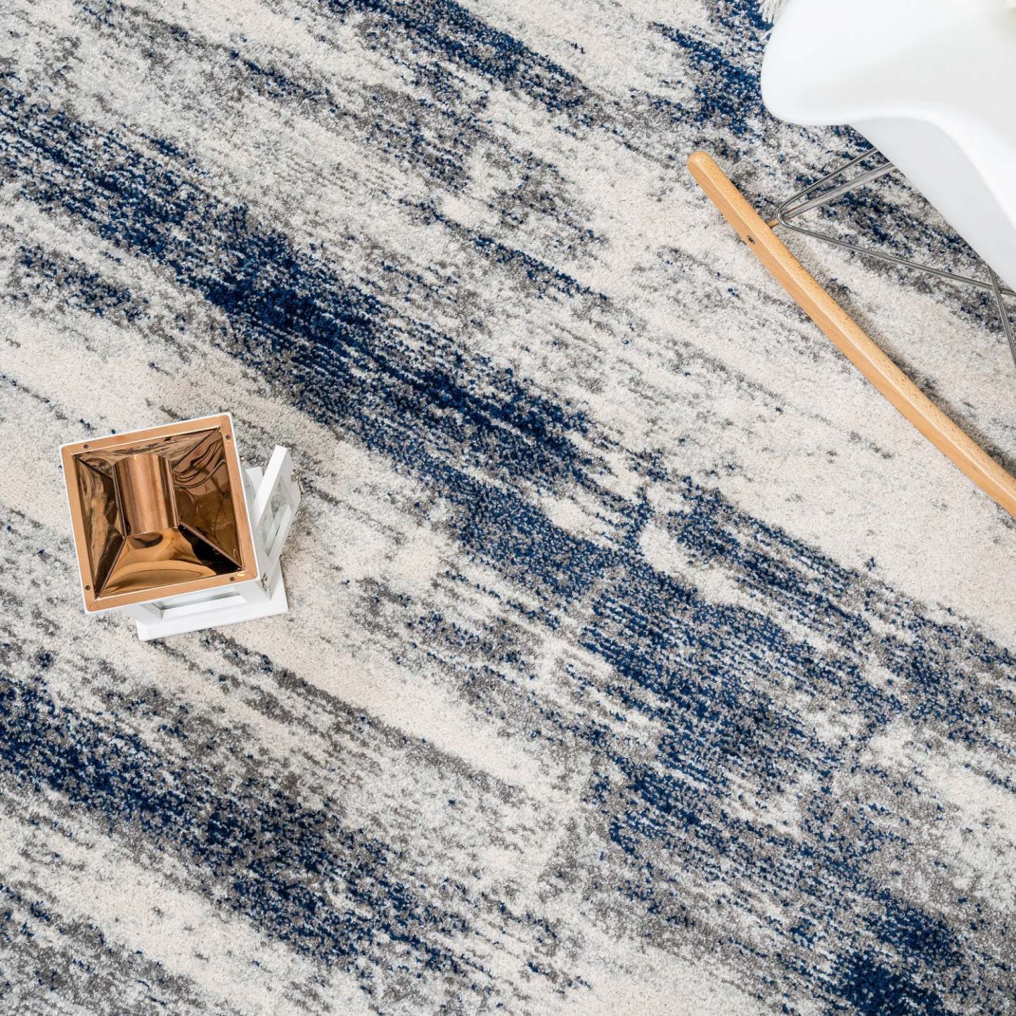 Tapis Roma Rio bleu marine 8 x 11 | D80GI9T6