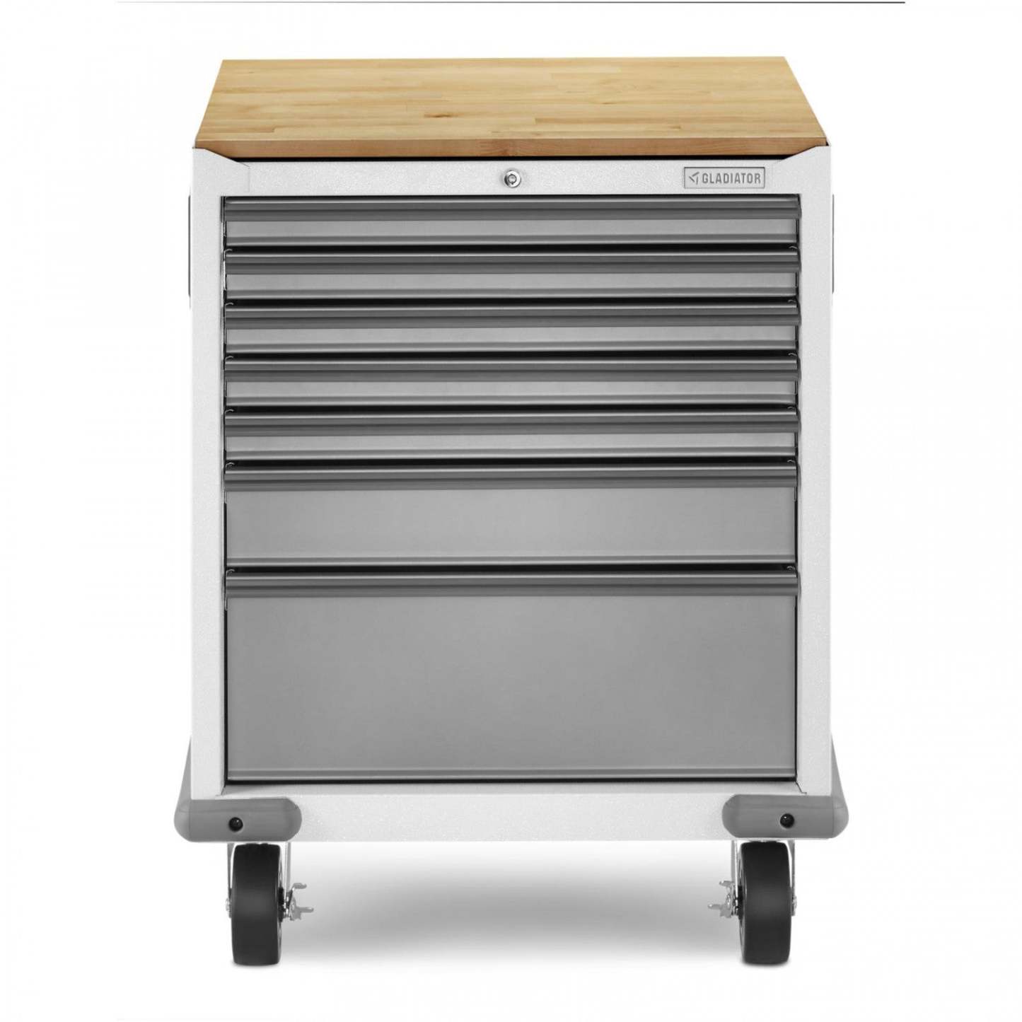 Gladiator Premier 7-Drawer Modular Tool Storage Cabinet - Grey Slate|Armoire à outils modulaire de série Premier à 7 tiroirs de Gladiator - ardoise grise