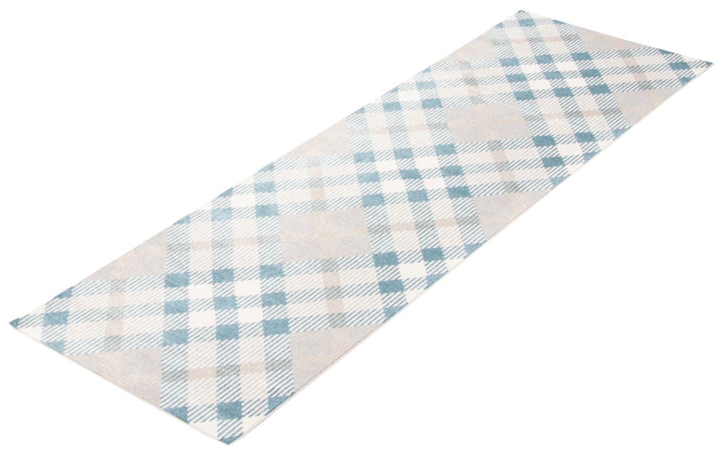 Tapis gris Kors lavable en machine - 2'6 x 8'0|Carpette Kors grise lavable à la machine - 2 pi 6 po x 8 pi 0 po|D86F5E2N