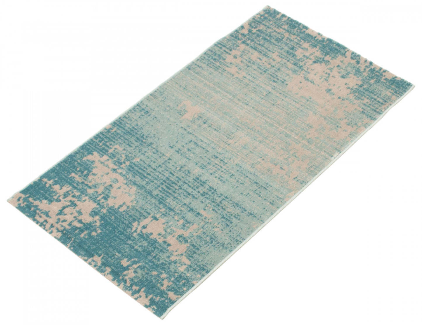 Tapis Janaki Sarcelle 2'8 x 4'11|Carpette Janaki bleu sarcelle 2 pi 8 po x 4 pi 11 po|D86FZZQC