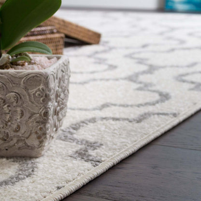 Tapis Lav Lat Blanc 5x8|Carpette Lav blanche 5 x 8|D80GZP6S