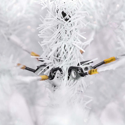 Homcom 7ft Artificial Christmas Tree With 1823 Branch Tips|Homcom Arbre De Noël Artificiel De 7 Pieds Avec 1823 Branches