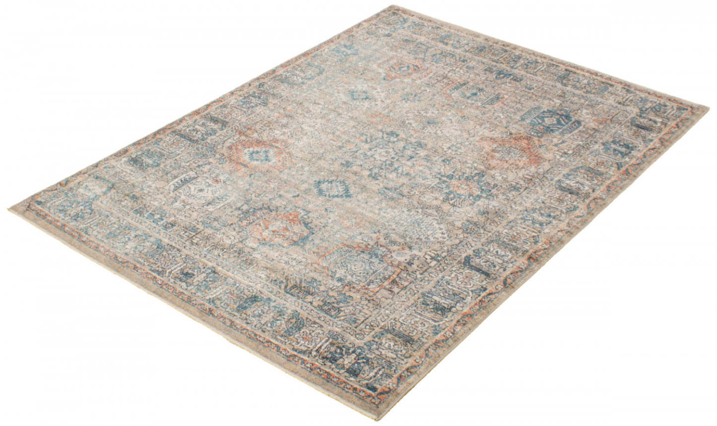 Tapis bleu-gris Bolivar Yalameh - 5'0 x 8'0|Carpette Bolivar Yalameh bleu-gris - 5 pi 0 pox 8 pi 0 po| D29Z4AWX