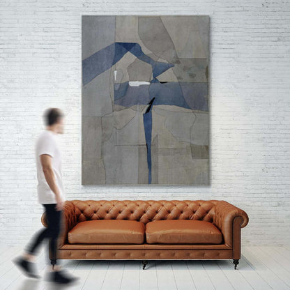 Œuvre d'art murale géante « Survivor Puzzle » 72 x 54