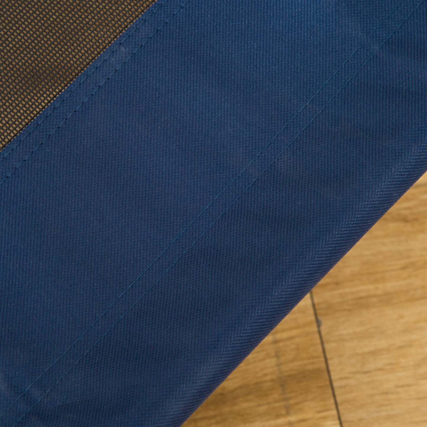 Pawhut Lit Élevé pour Animaux de Compagnie Chien Chat Lit Douillet Camping Confortable, Bleu et Noir|Pawhut D1-0237 Lit Surelevé Pour Chien Et Chat Lit Confortable Pour Camping Confortable Bleu Et Noir