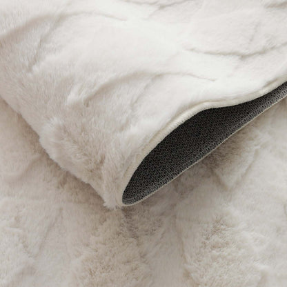 Pelo Diamond Cream Tapis A Poils Longs Lavable 5'x7' Tapis d'Intérieur | Pelo Diamond Cream Tapis A Poils Longs Lavable 5'x7'