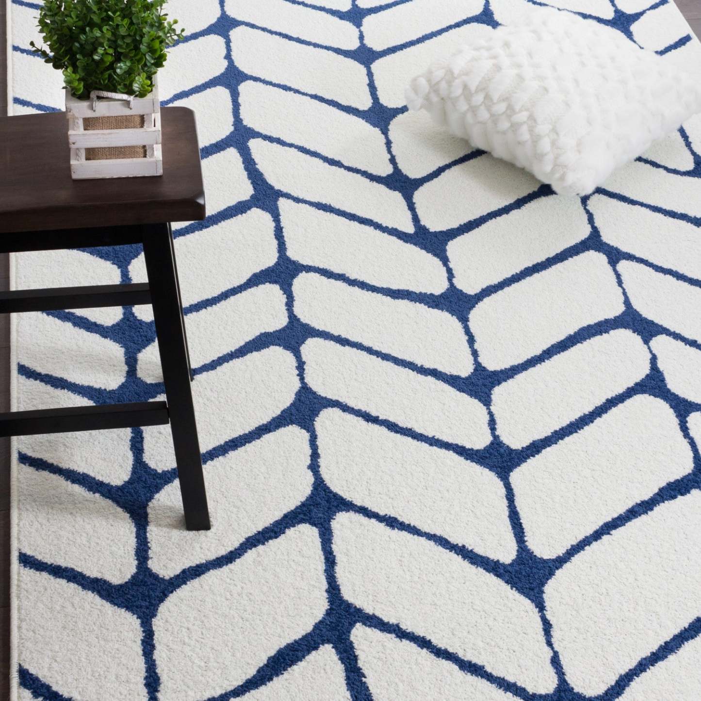 Tapis Lav Arco Bleu 4x6|Carpette Lav Arco bleue 4 x 6|D80GRDJA