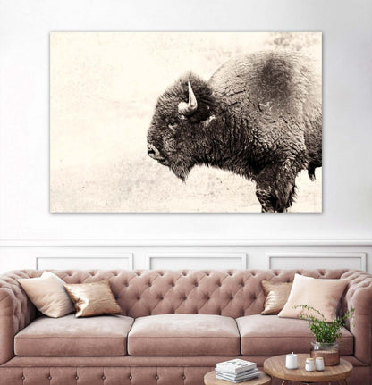 Buffalo Giant Art 84x54 Wall Art|Œuvre d’art murale Giant Art « Buffalo » 84 x 54