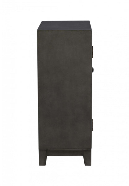 Armoire d'appoint Grace - Gris|Armoire décorative Grace - grise