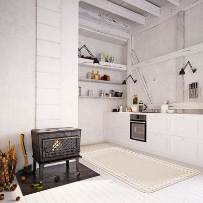 Tapis Clémentine Ivoire - 4'4 X 6'5 | Tapis Clémentine ivoire - 4 pi 4 po x 6 pi 5 po