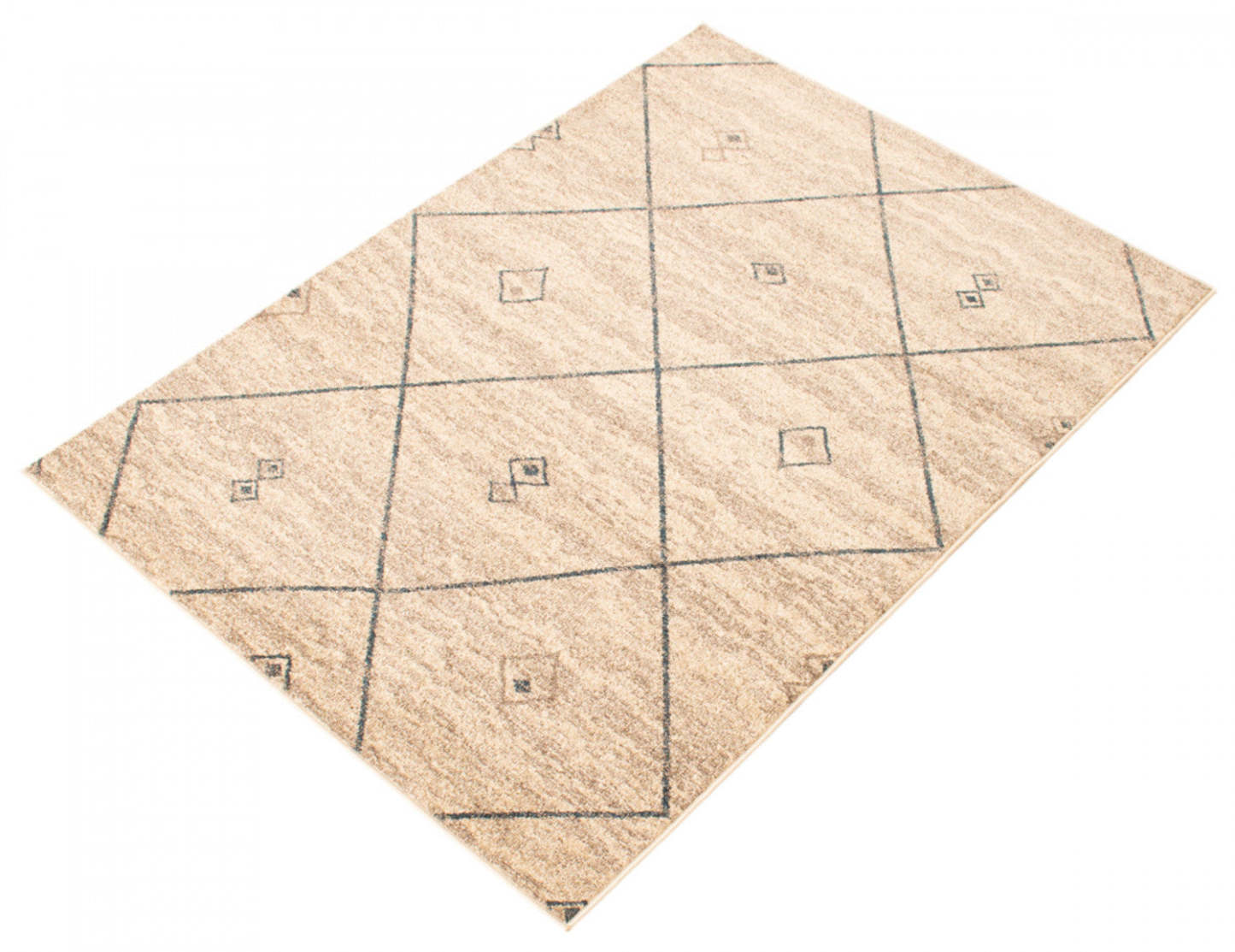 Tapis Grande Ivoire/Bleu 3'11 X 5'7|Tapis Grande Ivoire / Bleu 3pi 11 po X 5pi 7po| D26IDP1N|Carpette Grande ivoirebleue 3 pi 11 po x 5 pi 7 po|D26IDP1N