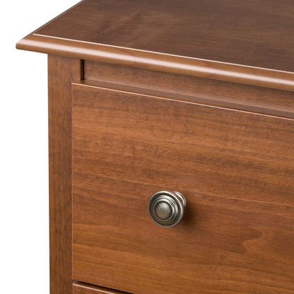 Monterey 2-Drawer Nightstand - Cherry|Table de nuit Monterey à 2 tiroirs - cerisier