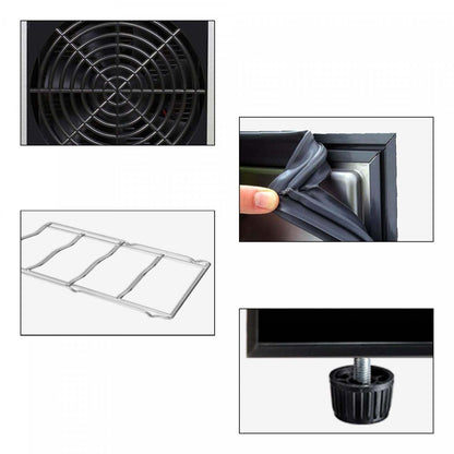 Cave à vin Koolatron 20 bouteilles avec porte en verre miroir|Cellier Koolatron pour 20 bouteilles de vin avec porte en verre miroir