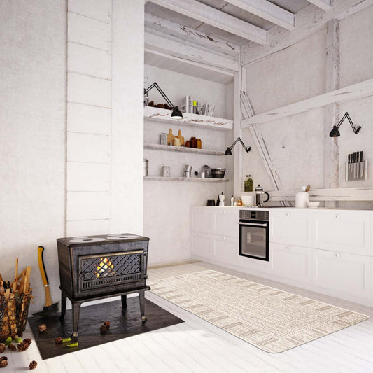 Carpette Joni ivoire - 2 pi 2 po x 6 pi 7 po