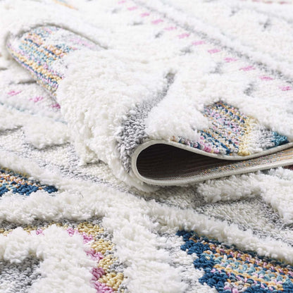 Tapis à poils longs Lola Boho - 6'7 x 9'6|Carpette à poil long Lola bohème - 6 pi 7 po x 9 pi 6 po