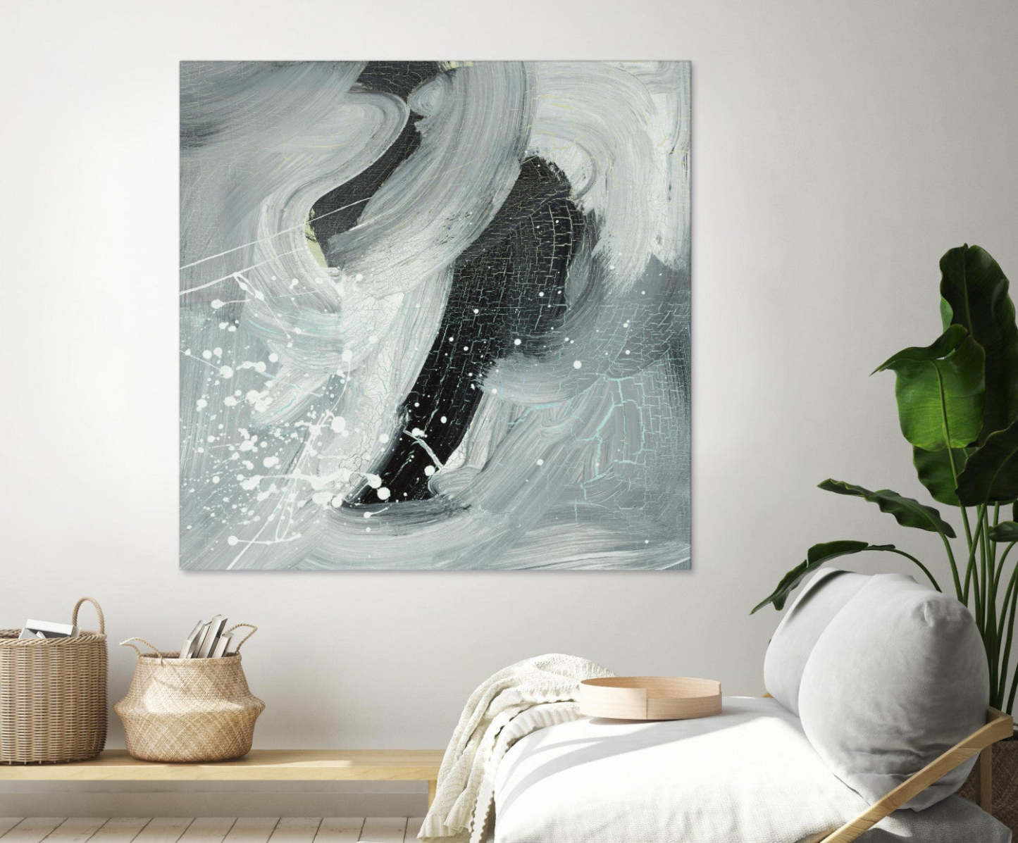 Petrify Vi Giant Art 72x72 Wall Art|Œuvre d'art murale Giant Art « Petrify Vi » 72 x 72