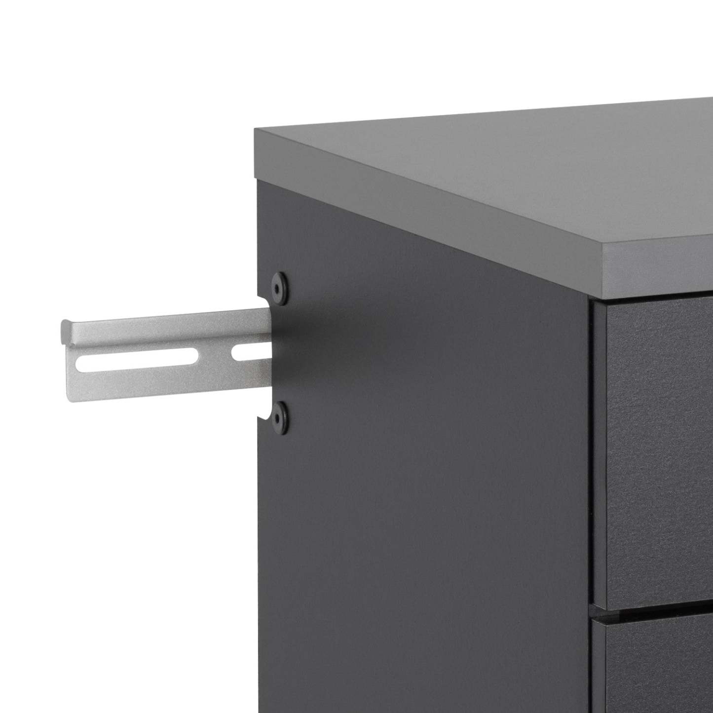 Hangups 3-Drawer Base Storage Cabinet - Black|Armoire de plancher HangUps à 3 tiroirs avec rangement - noire