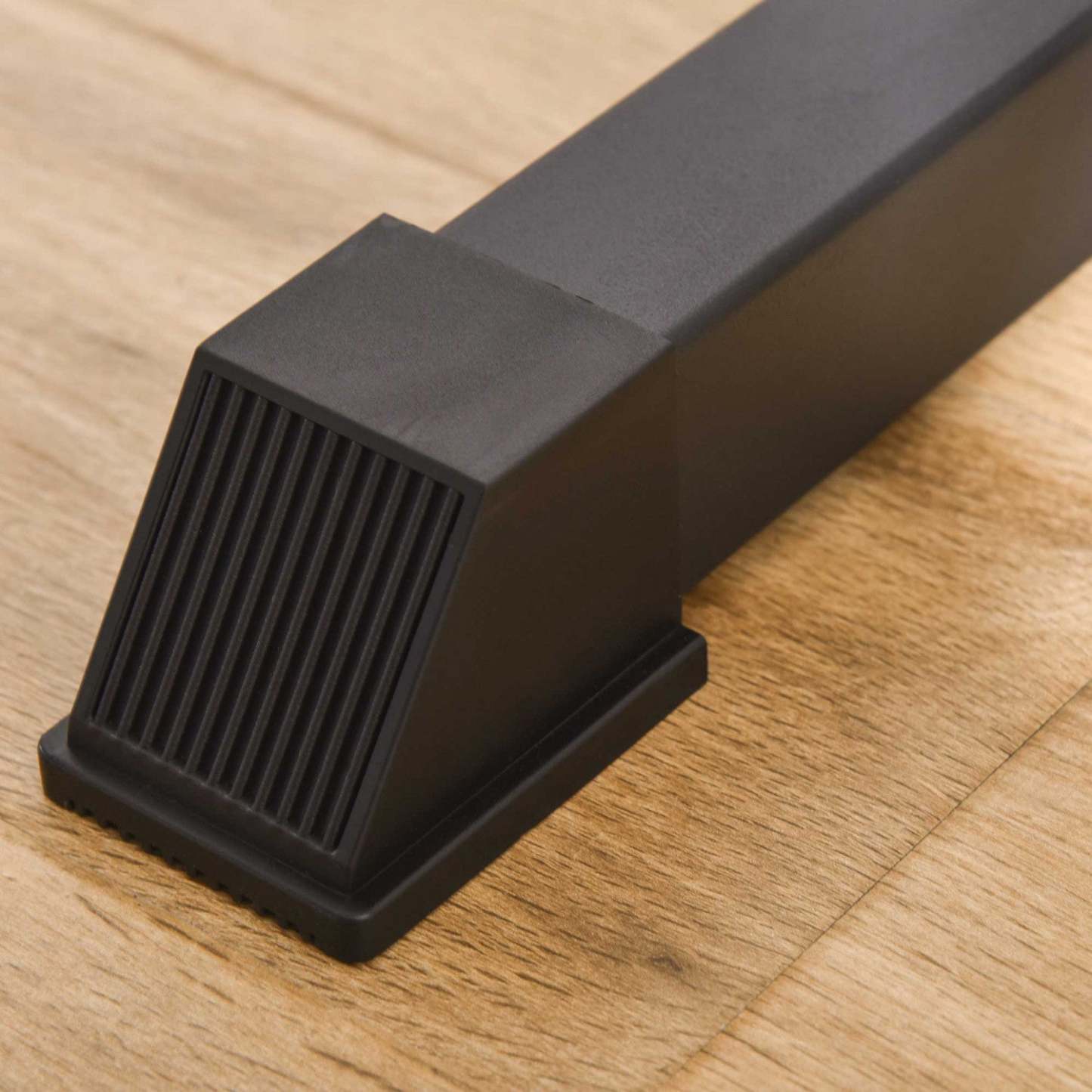 Soozier Support de Squat et Banc de Musculation réglable en Hauteur et en Base en Acier|Soozier Paire de Supports pour Haltères et Bancs de Musculation, en Acier, réglables en Hauteur et en Base