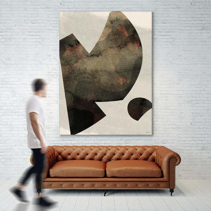 Œuvre d'art murale géante « Natural Color Machine I » 72 x 54