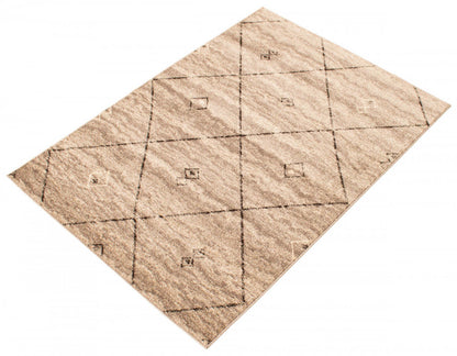 Grande Gris/Marron 3'11 X 5'7 Tapis|Tapis Grande, gris / brun, 3 pi 11 po X 5 pi 7 po|D25EGRU0|Carpette Grande grisebrune 3 pi 11 po x 5 pi 7 po|D25EGRU0