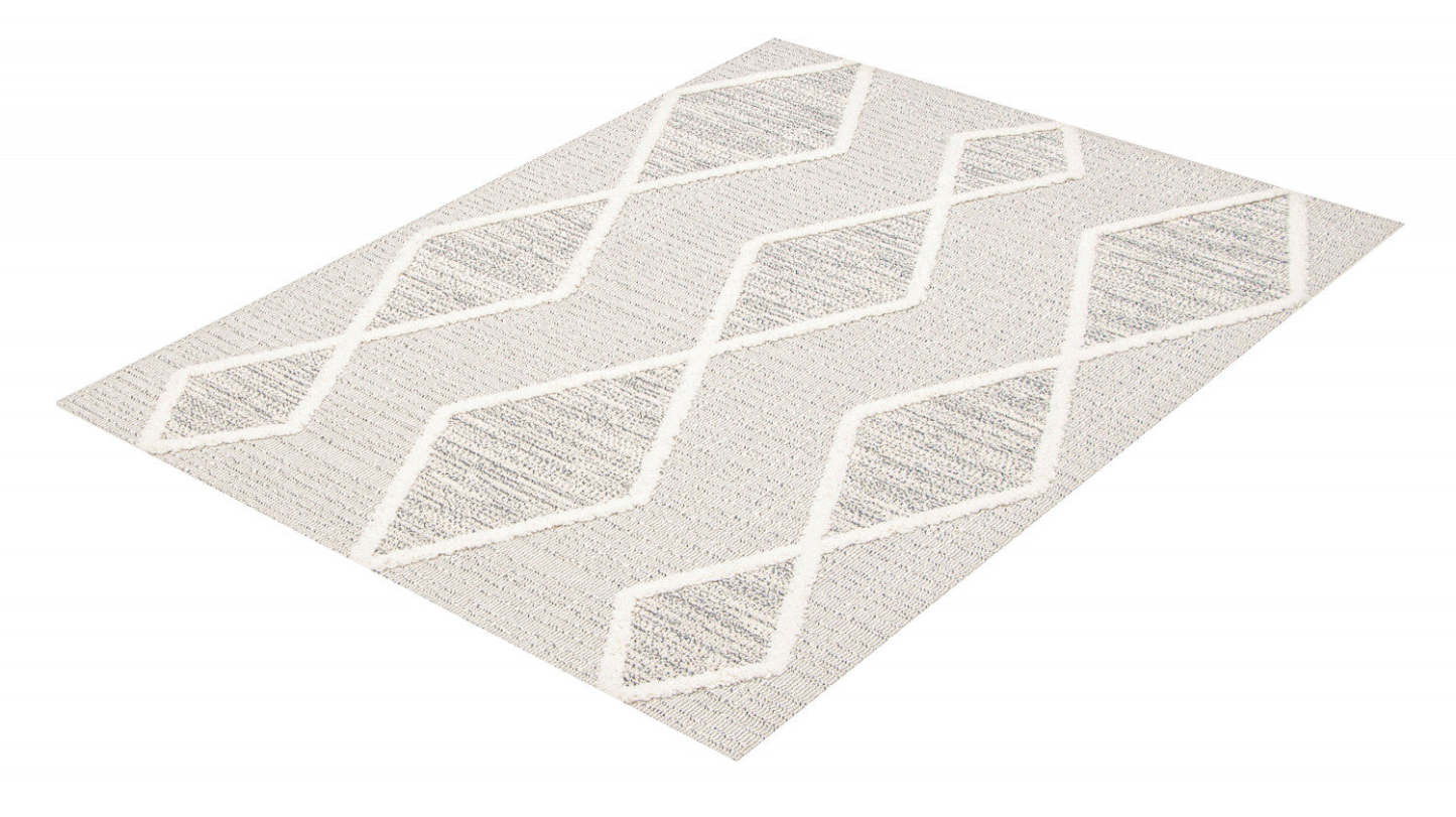 Tapis Ebba gris - 8'0 x 10'0|Carpette Ebba grise - 8 pi 0 po x 10 pi 0 po|D86F7CYE