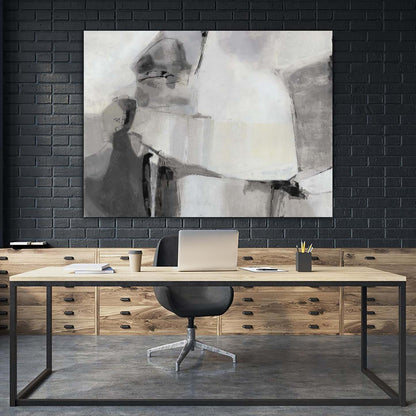 Œuvre d'art murale géante « Black Rover » 72 x 54