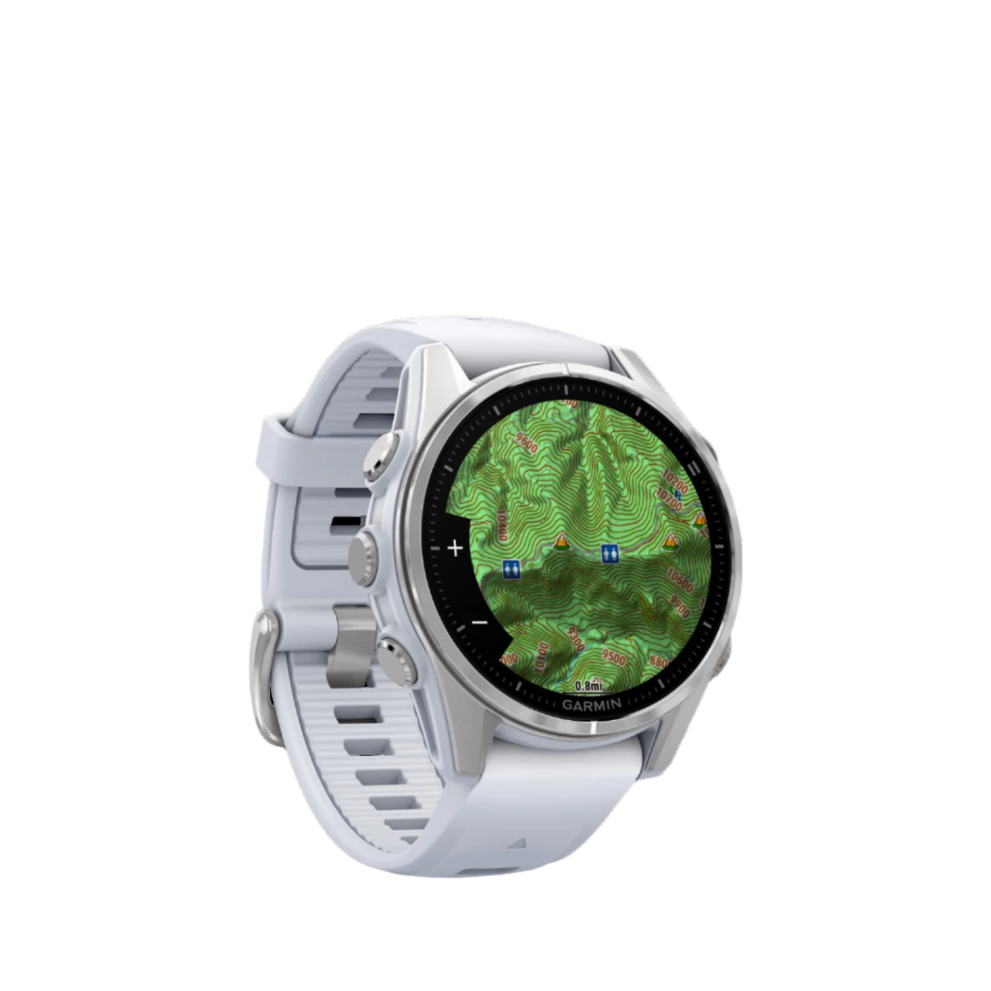 Garmin Fēnix 8 Amoled Smartwatch 43mm - Gps, Compas, Gyroscope Et Altimètre Barométrique Argent | Montre Connectée Garmin Fēnix 8 Amoled 43mm - Gps, Boussole, Gyroscope Et Altimètre Barométrique