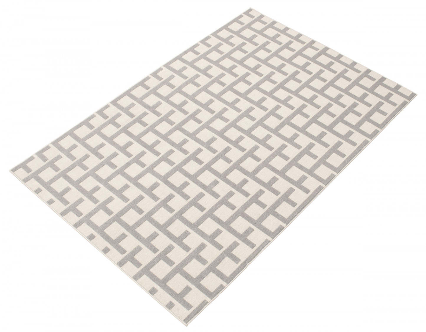 Tapis Brangane gris clair 160 x 230 cm | D86F852Y