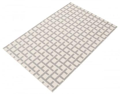 Brangane Light Grey 3'11 x 5'7 Area Rug|Carpette Brangane gris clair 3 pi 11 po x 5 pi 7 po|D86F2X5D