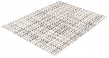 Tapis Taite Argent - 5'3 x 7'3|Carpette Taite argent - 5 pi 3 po x 7 pi 3 po| D2BQP7TU