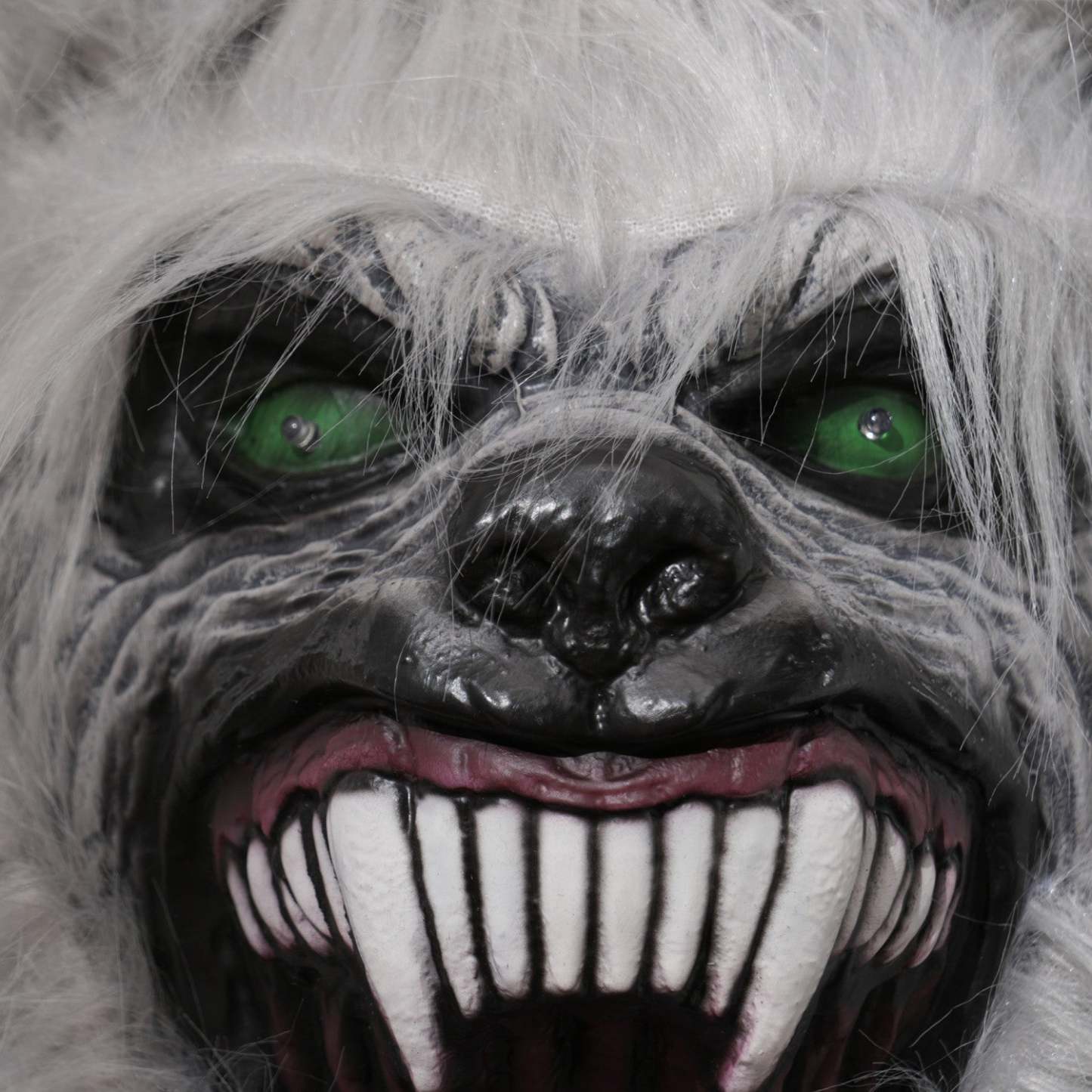 Homcom Squelette Loup-garou d'Halloween Animatronique avec Yeux Lumineux