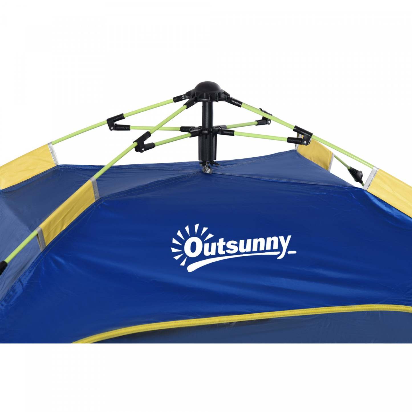 Outsunny 1-2 Personne Pop Up Tente, Abri De Soleil Exterieur, Bleu Fonce