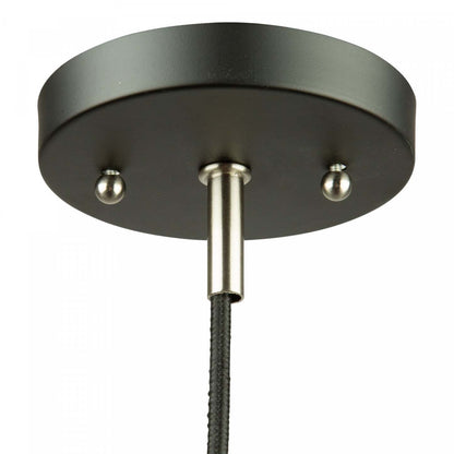 Luminaire suspendu noir à 1 ampoule Tote I | Luminaire suspendu I Tote noir à 1 ampoule | D06H15BB