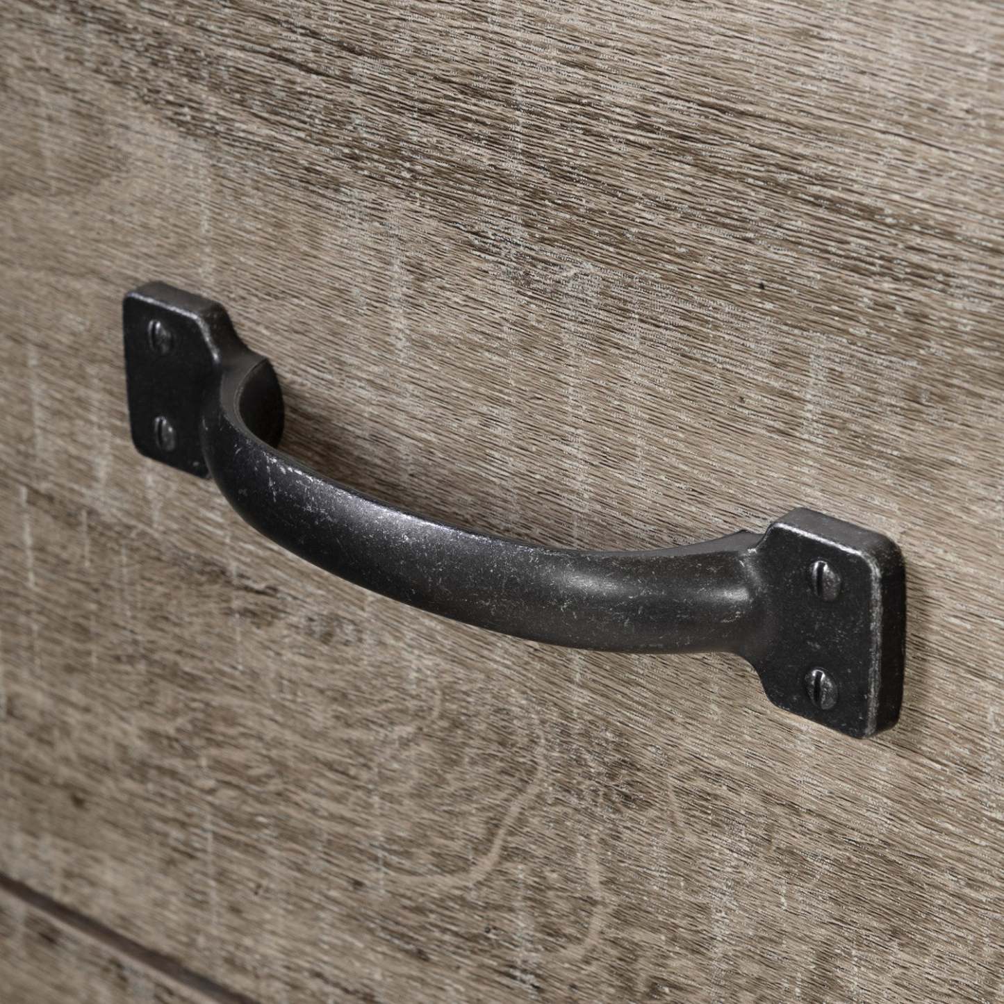 Tassio Table De Chevet 1 Tiroir Avec Espace De Rangement Ouvert - Chêne Vieilli